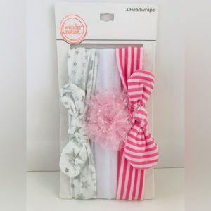 Wonder nation child head wraps bands 3yrs +